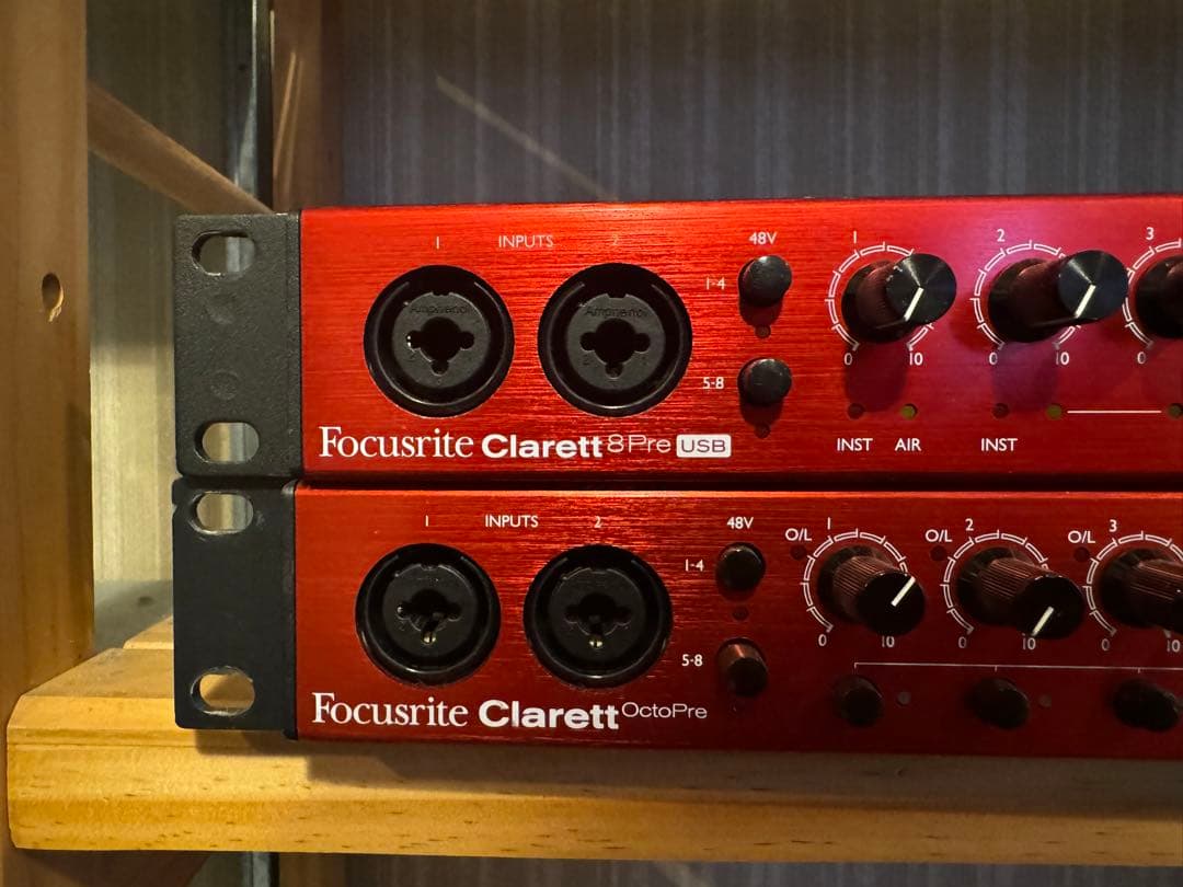 Focusrite OctoPre のみ