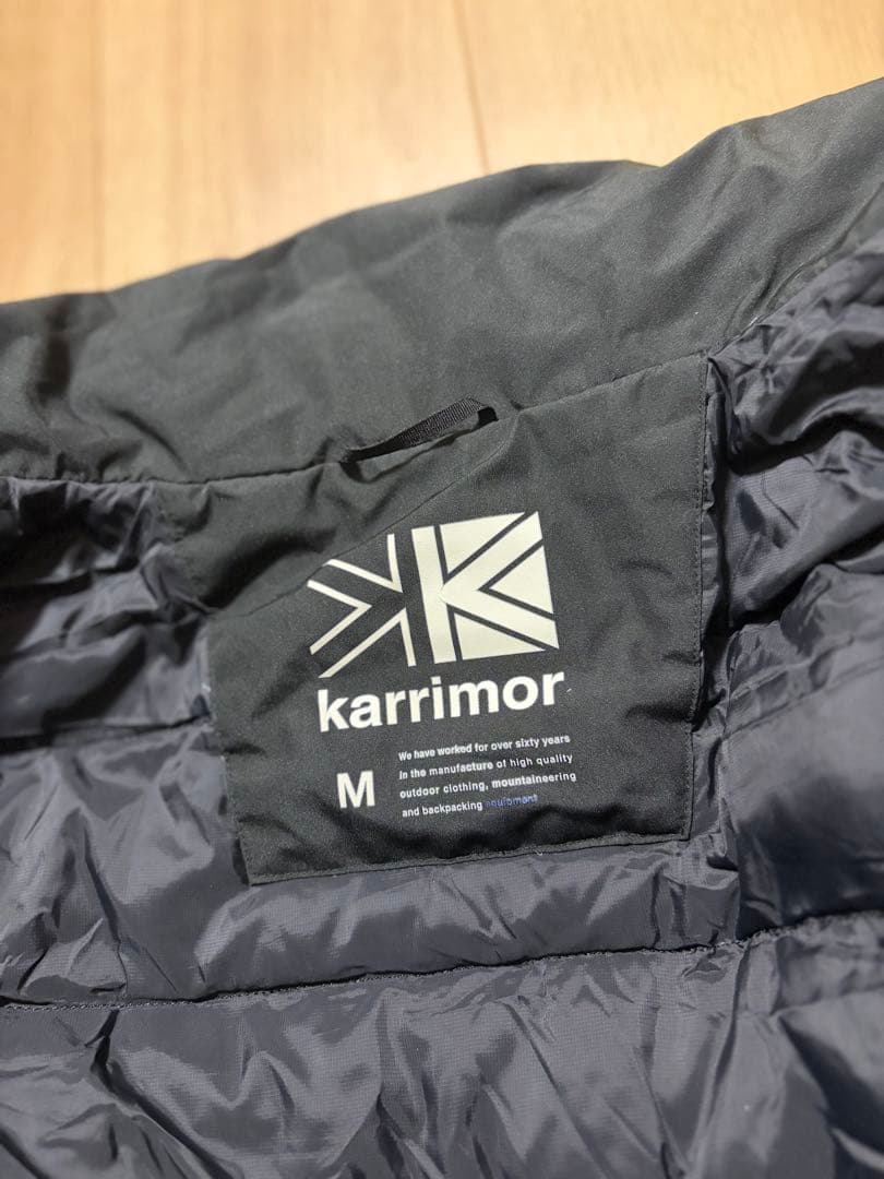 s*6様 カリマーkarrimorダウンジャケットshuttle down co