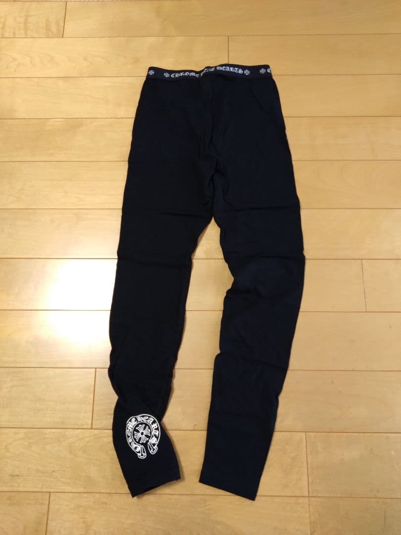 Sサイズ Chrome Hearts レギンス 黒 ホースシュー (馬の蹄