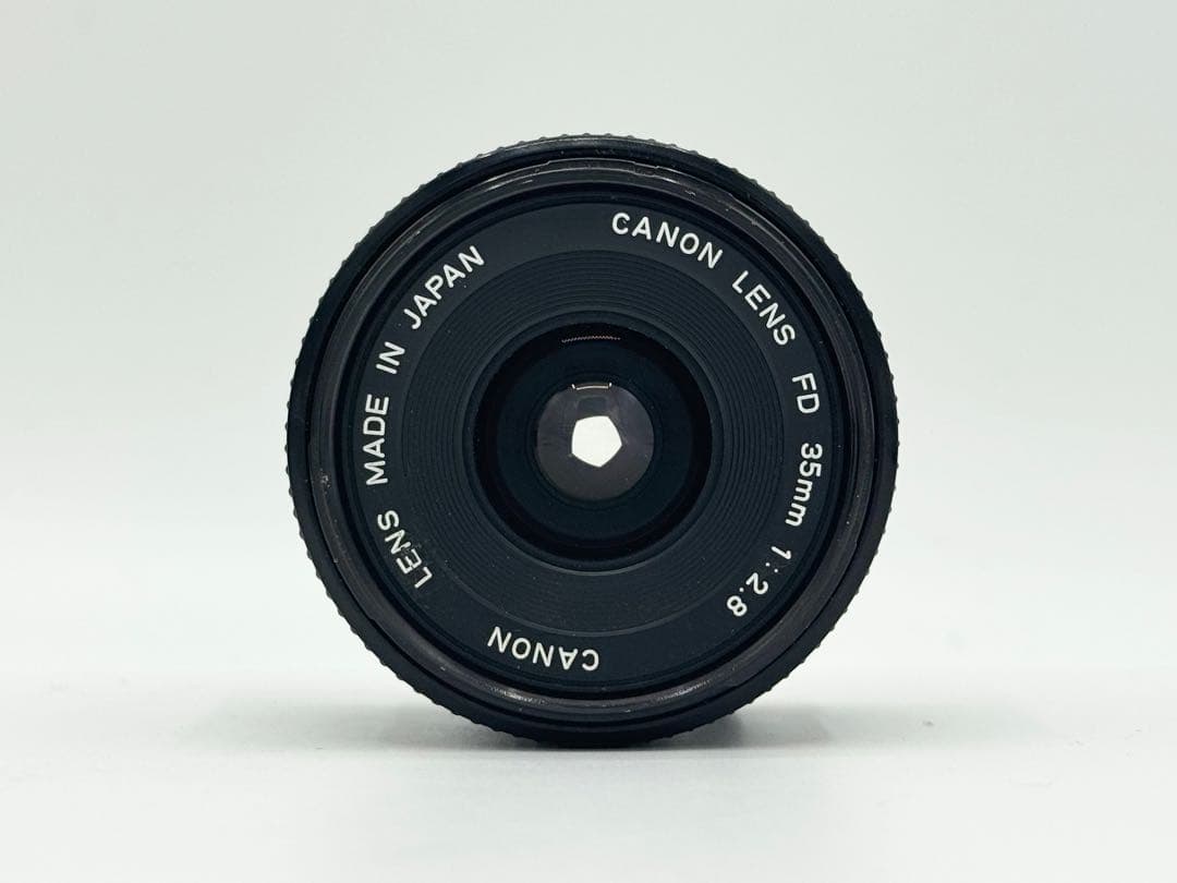 【整備済・完動品】Canon A-1 + NEW FD 35mm F2.8