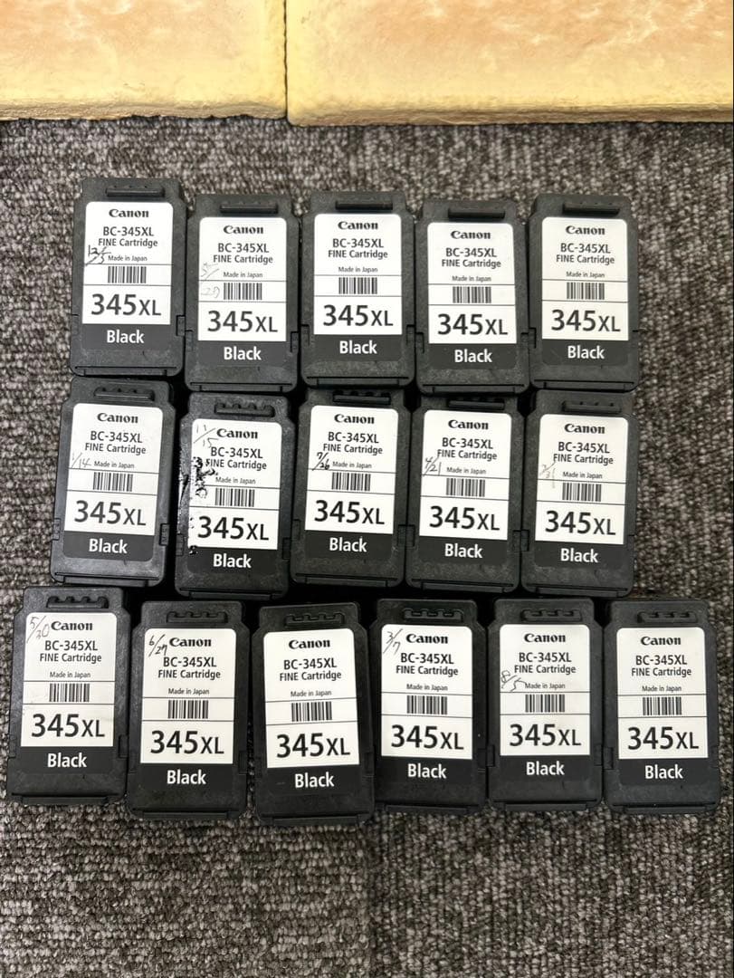 Canon 空インクカートリッジ 78個 まとめ売り