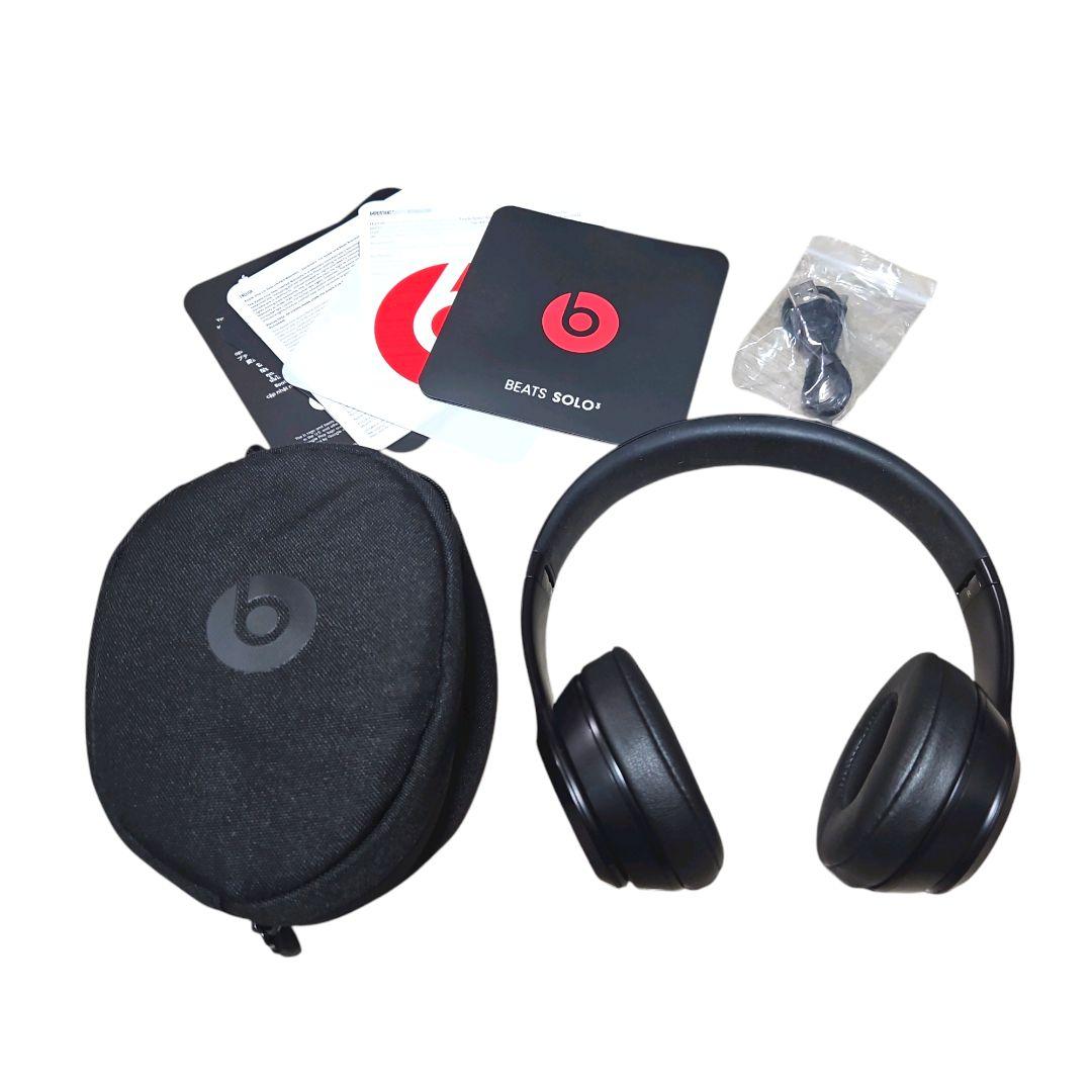 ゆうか様 Beats Solo3 ワイヤレスヘッドフォン マットブラック 高音質