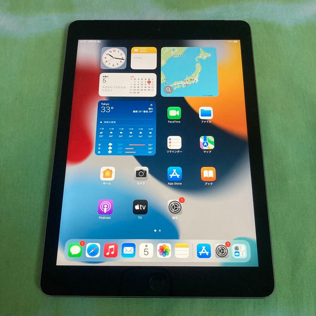 183【早い者勝ち】電池最良好☆iPad6 第6世代 128GB SIMフリー☆