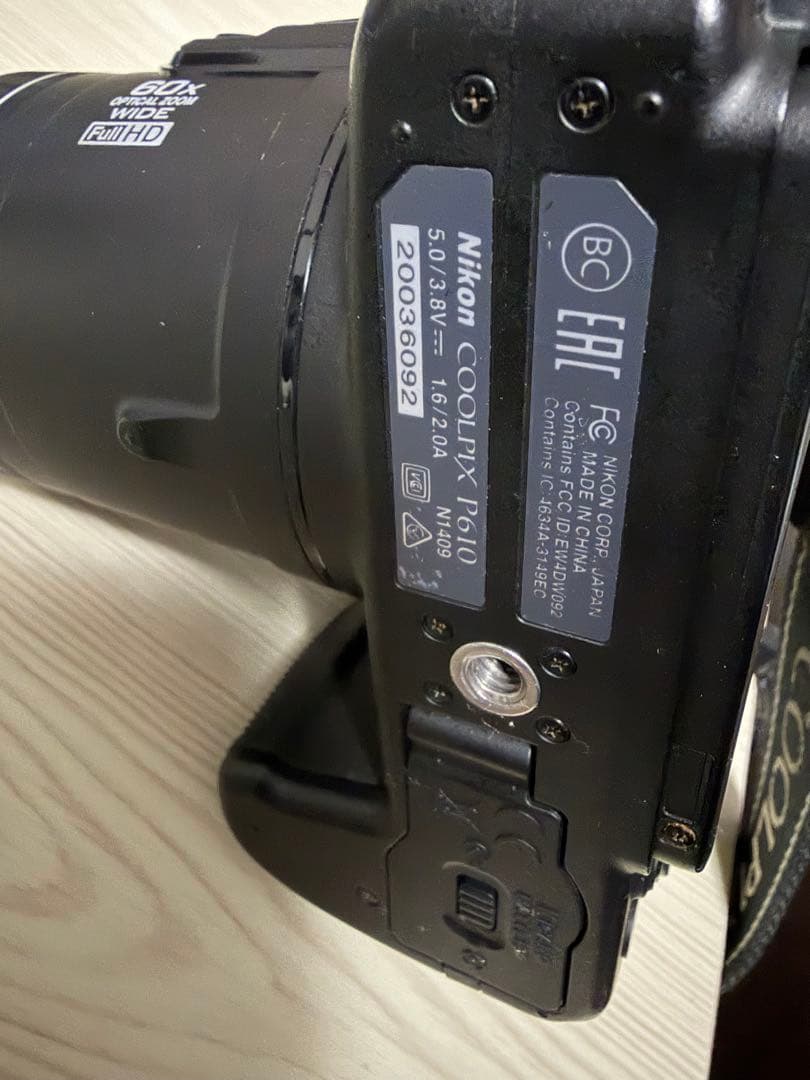 デジタルカメラ nikon coolpix p610