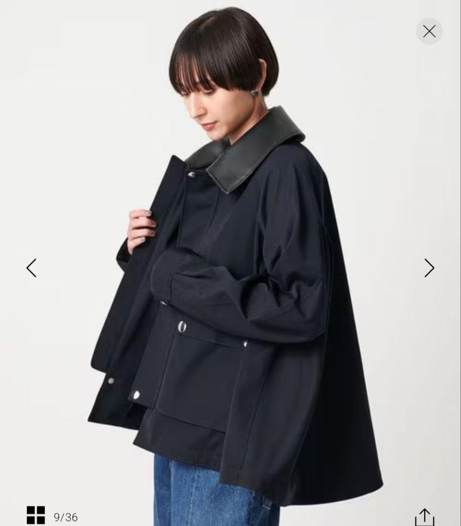 きりん様　UA別注THE RERACS リラクス ミディアム ポンチョ ブルゾン