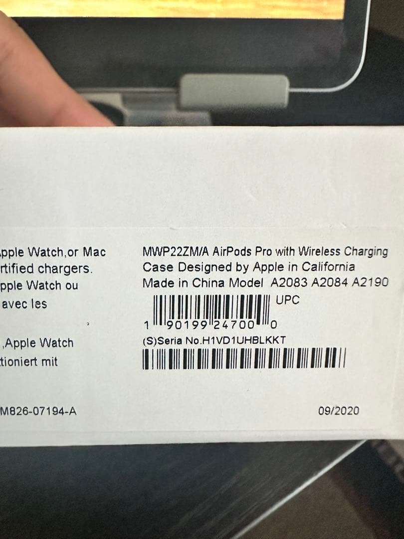 Apple AirPods Pro ワイヤレスイヤホン