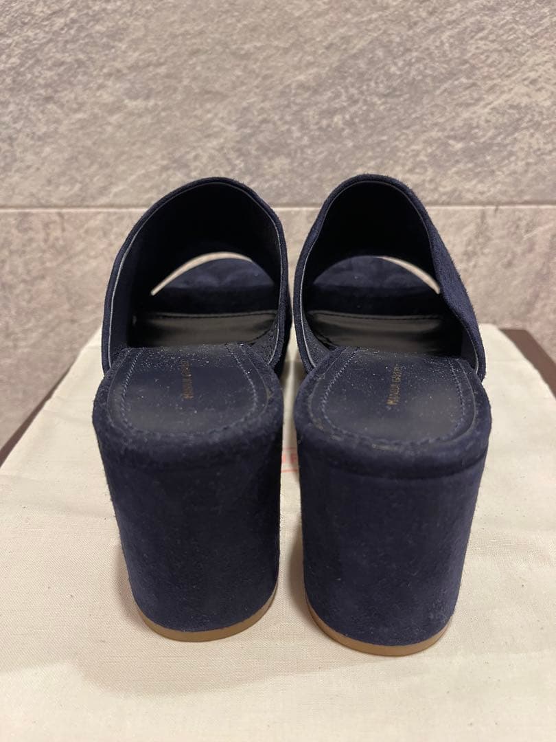 【limoncello】MANSUR GAVRIEL ネイビー ミュール