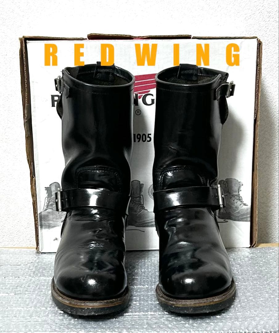 箱付き【8.5/D】2268エンジニア RED WINGレッドウィング★ハーレー
