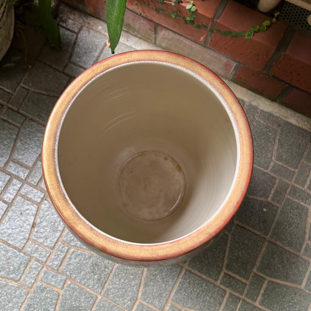 でこい❣️九谷焼　九谷木米　傘立て