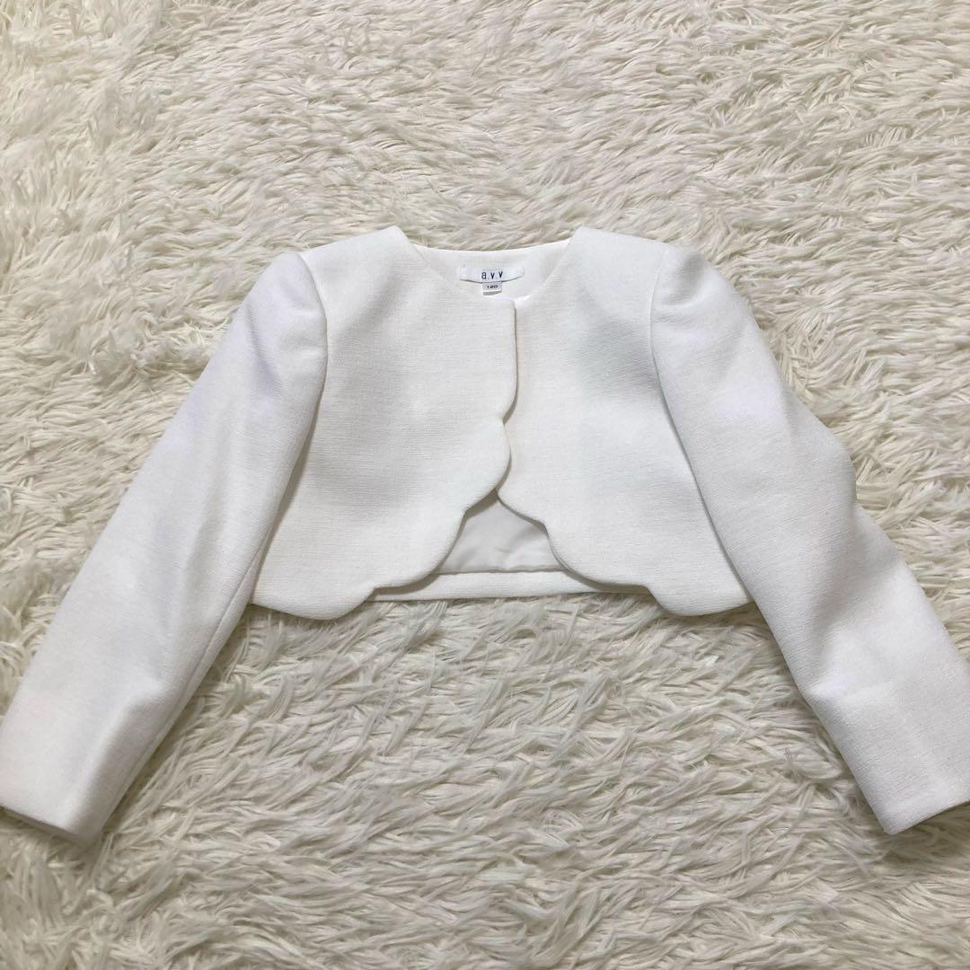 a.v.v アーヴェヴェ　フォーマルスーツ　ノーカラージャケット　ワンピース