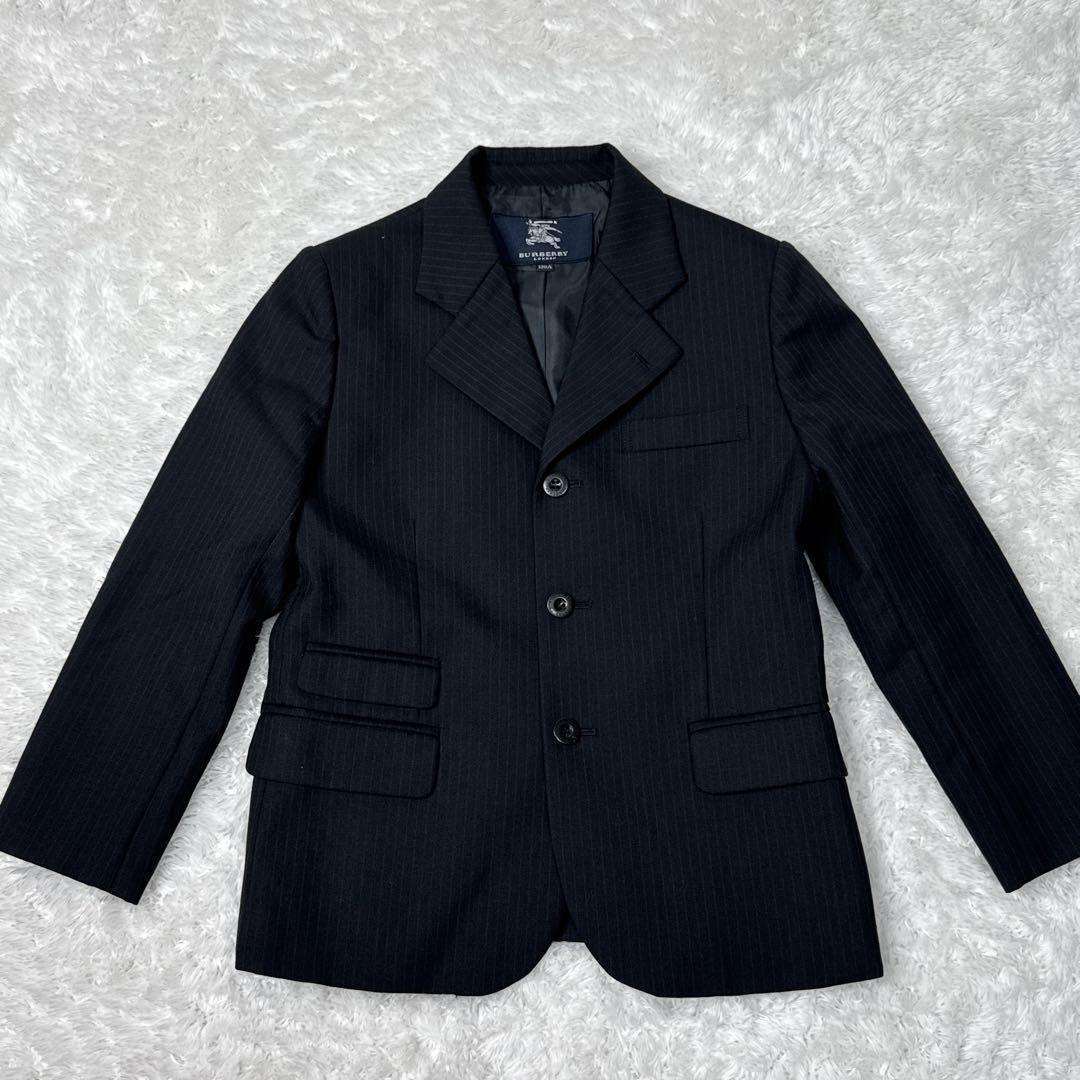 【美品】BURBERRY LONDON 男の子 セレモニースーツ 黒 卒園式