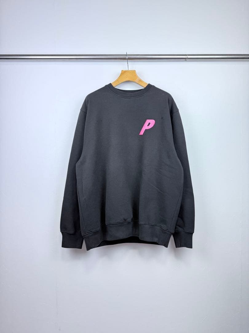 【24AW/美品】PALACE パレス P3 GLITTER スウェット XL
