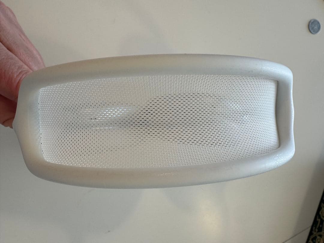 Air Pods Max ホワイト メッシュイヤーカップ ワイヤレスヘッドフォン