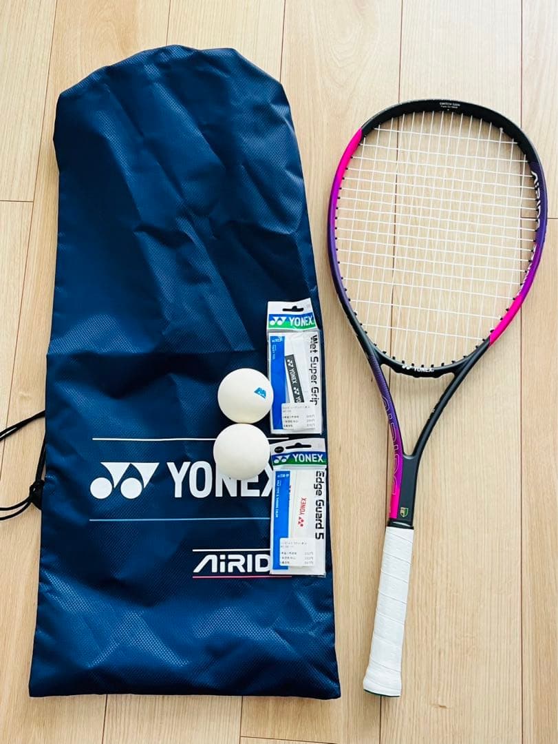 【Mari】YONEX AIRIDIS エアライド軟式テニスラケットセット