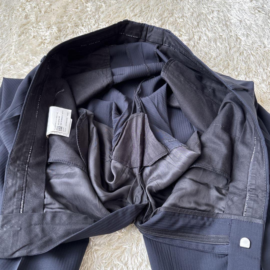 ☆大きいサイズ☆大谷翔平　Hugo BOSS スーツシャドーストライプ42R