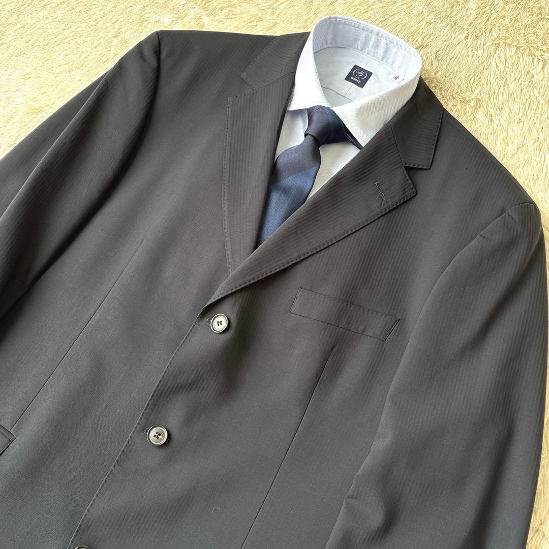 ☆大きいサイズ☆大谷翔平　Hugo BOSS スーツシャドーストライプ42R