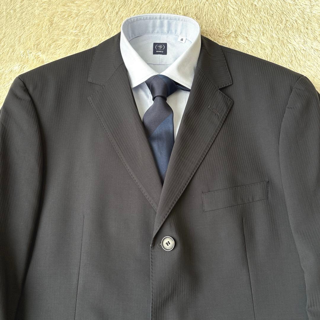 ☆大きいサイズ☆大谷翔平　Hugo BOSS スーツシャドーストライプ42R