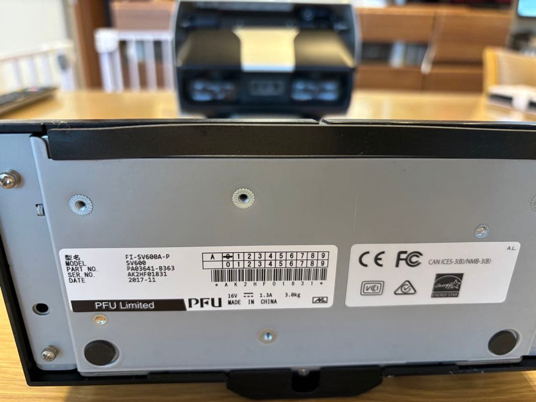 スキャナー SCANSNAP SV600