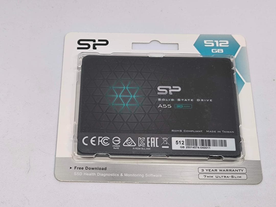 Silicon Power シリコンパワー SSD 512GB A55