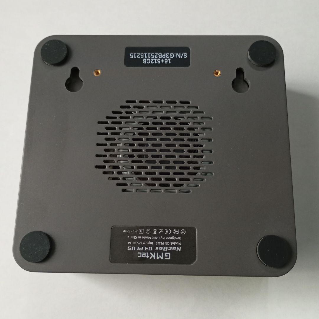 ミニPC GMKtec NucBox G3 Plus 16GB+512GB Win11