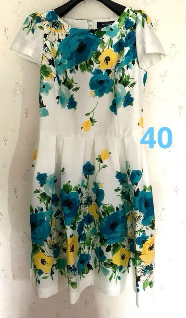 M'sグレイシー　美品　可憐ワンピース