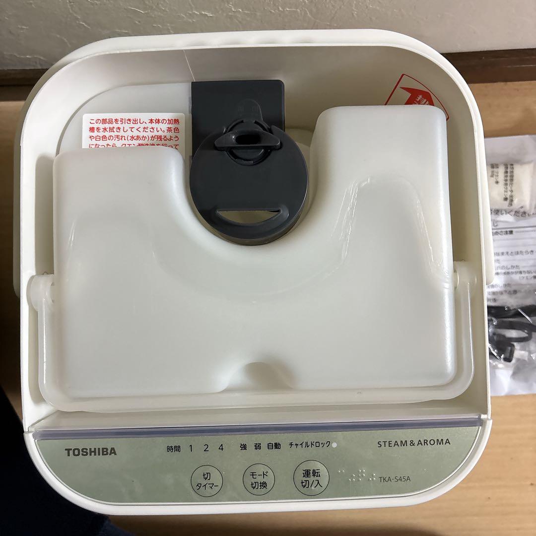 展示未使用 TOSHIBA スチーム加湿器 TKA-S45A