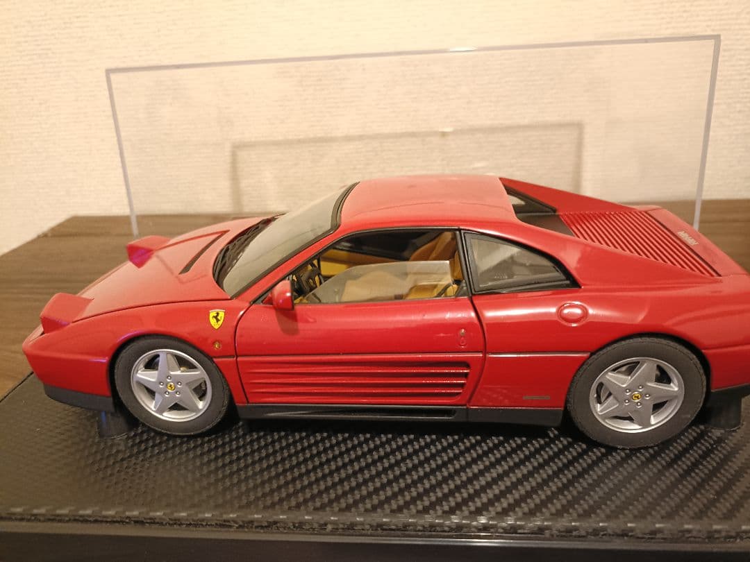 合*3様 hotwheels ELITE Ferrari 348tb 赤 1/1