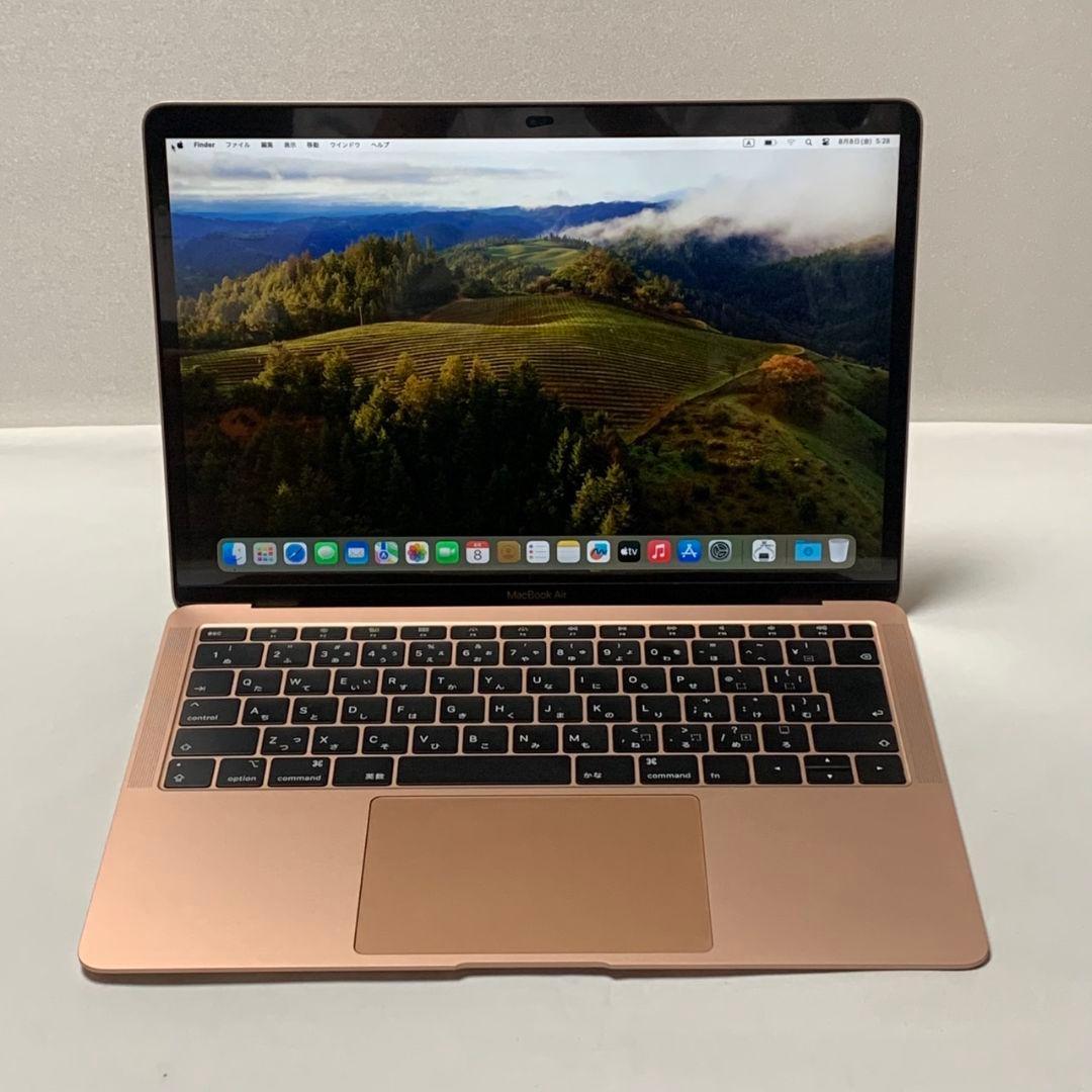 【美品】MacBook Air2018 充放電62回ローズゴールド パソコンPC