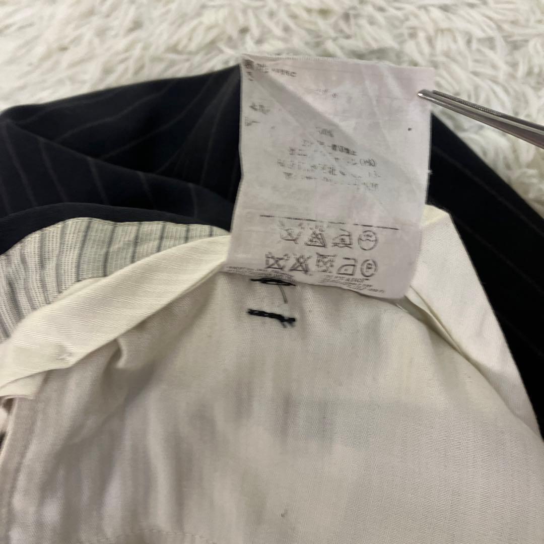 外観美品Ermenegildo Zegna ネイビースーツ　15milmil15