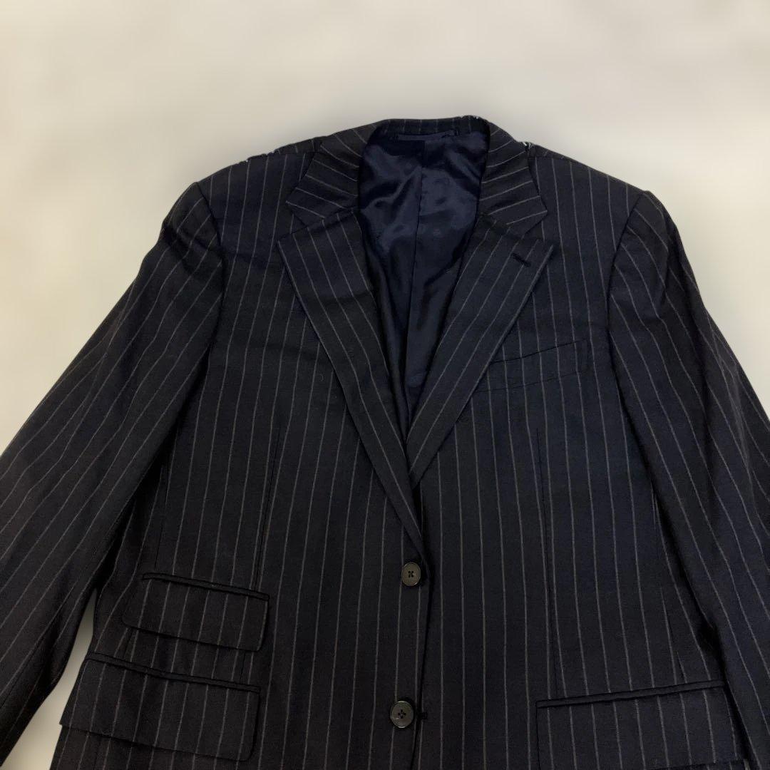 外観美品Ermenegildo Zegna ネイビースーツ　15milmil15