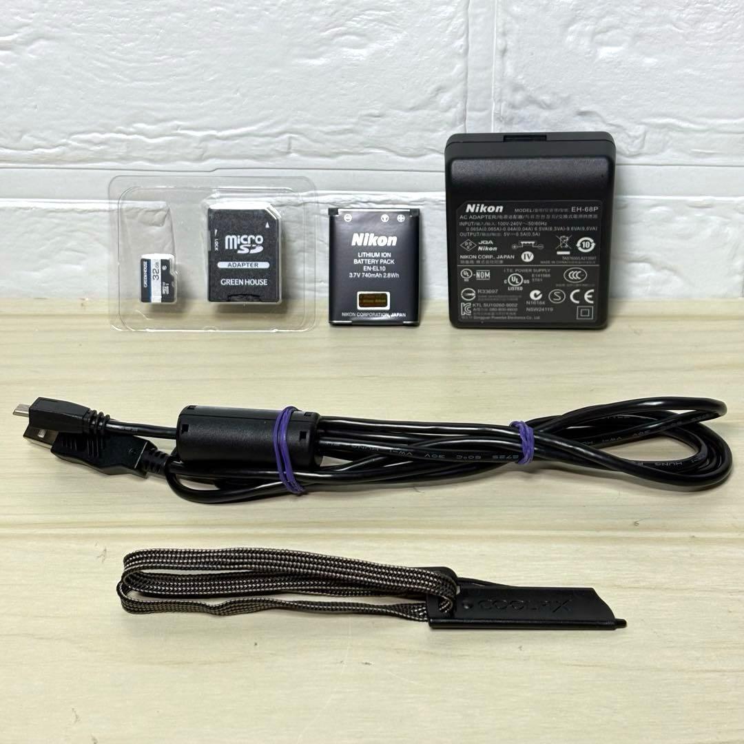 【美品セット】Nikon COOLPIX S4000 ニコン ピンク SDカード