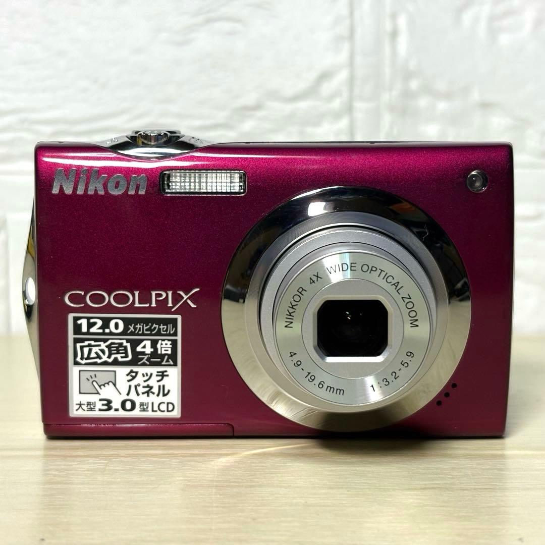 【美品セット】Nikon COOLPIX S4000 ニコン ピンク SDカード