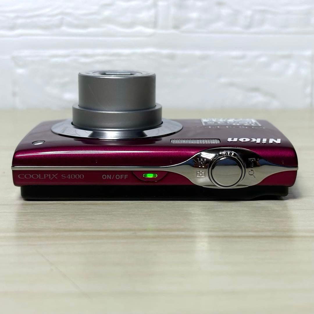 【美品セット】Nikon COOLPIX S4000 ニコン ピンク SDカード