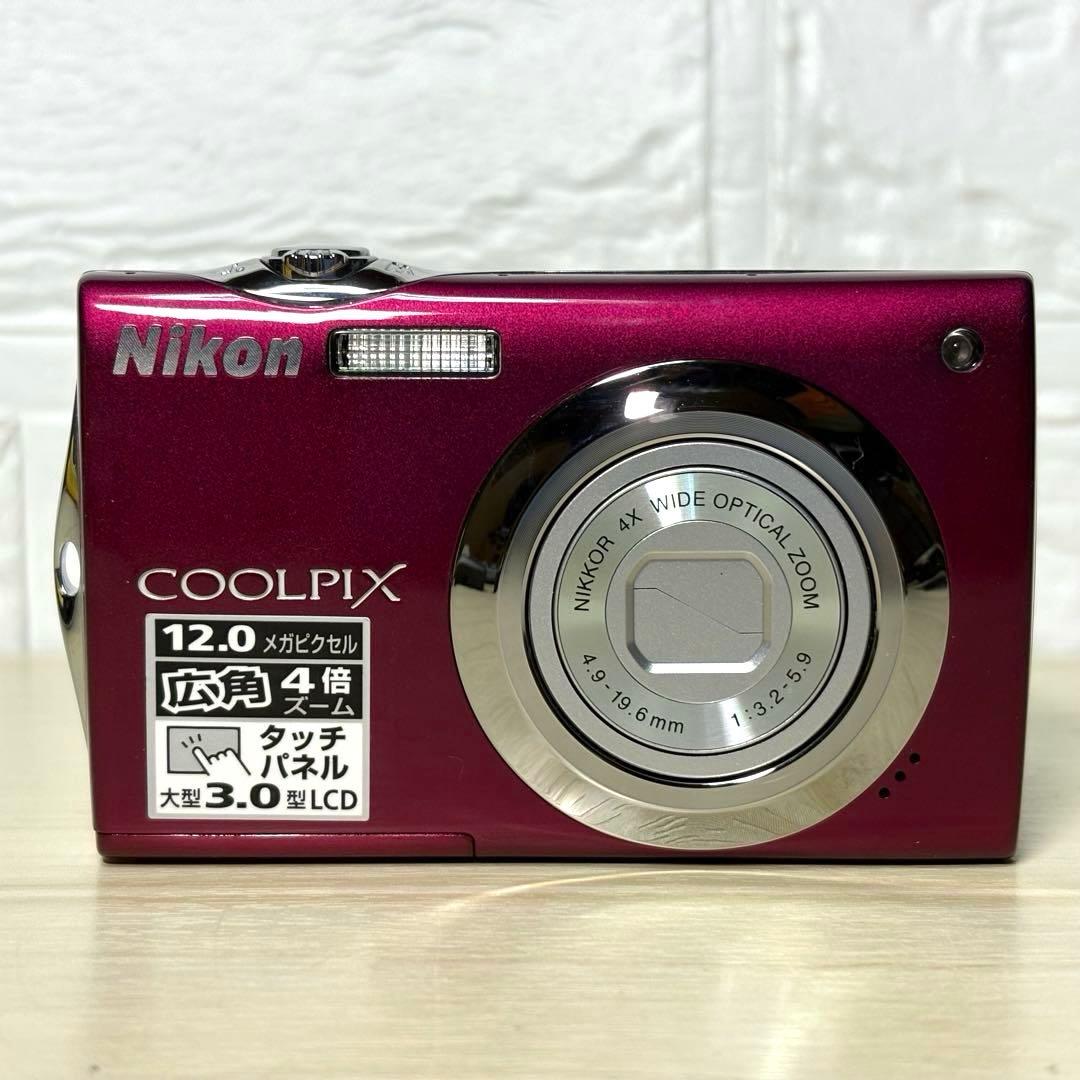 【美品セット】Nikon COOLPIX S4000 ニコン ピンク SDカード