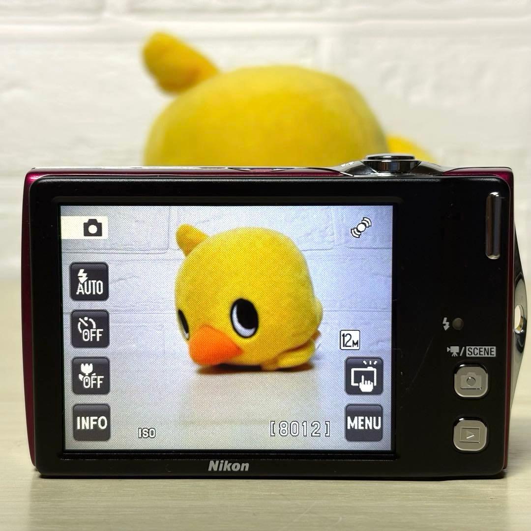 【美品セット】Nikon COOLPIX S4000 ニコン ピンク SDカード
