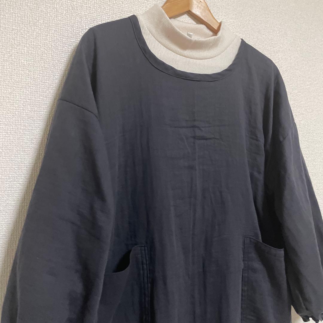 ゆゆ様　ダブルガーゼ　割烹着