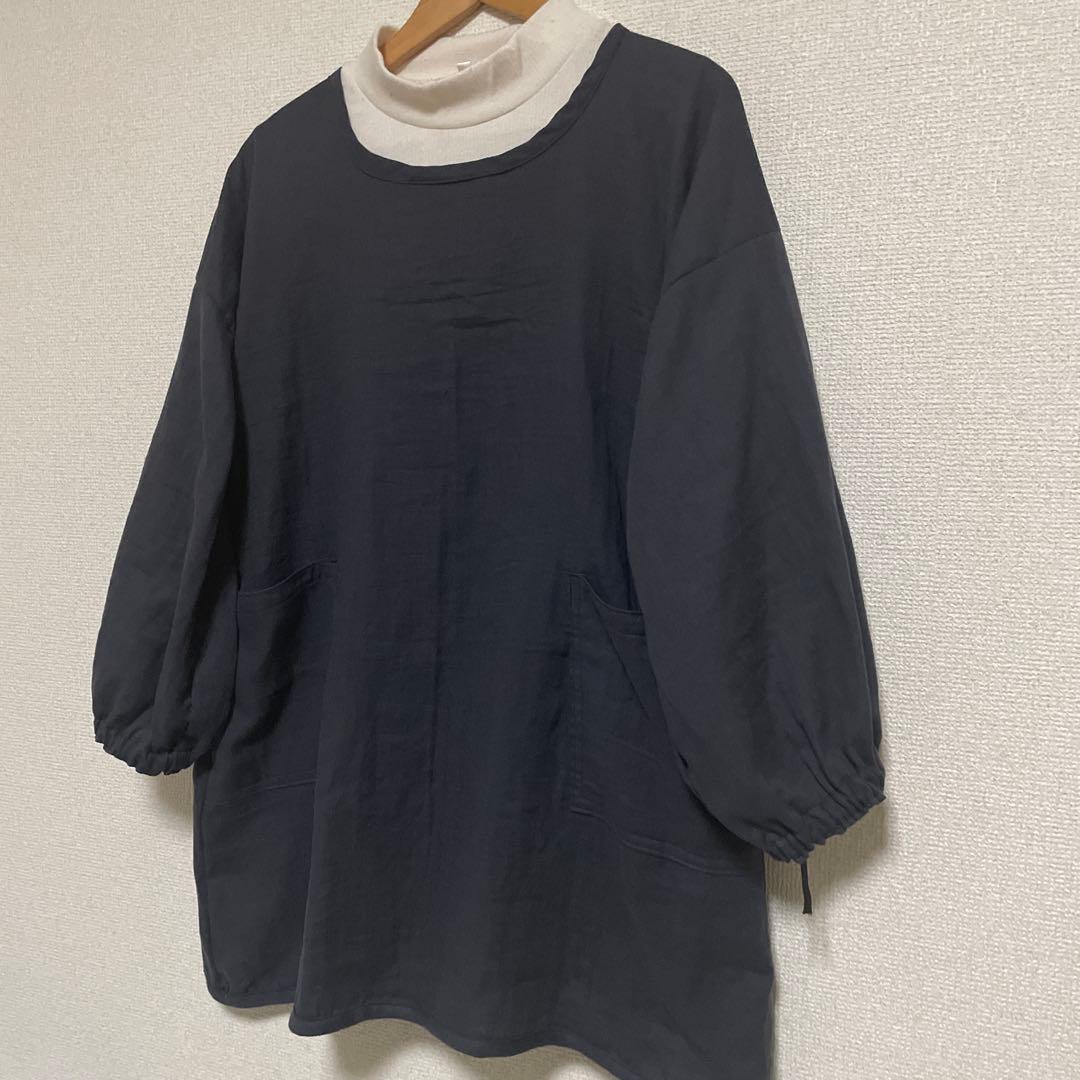 ゆゆ様　ダブルガーゼ　割烹着