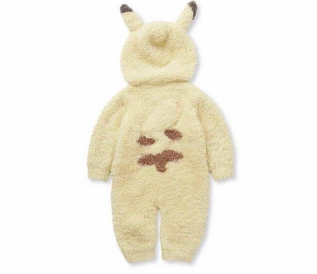 ジェラピケ ベビー ピカチュウ ロンパース80-90サイズ