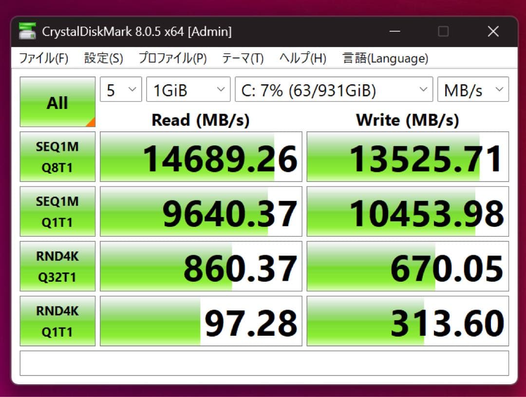 Ryzen 5 9600X✕ DeskMini X600 ×高速SSD
