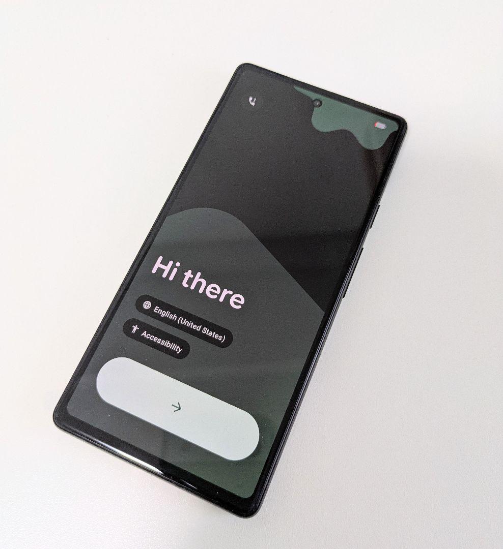 【ジャンク扱い】Google Pixel 6a ホワイト 本体 128GB