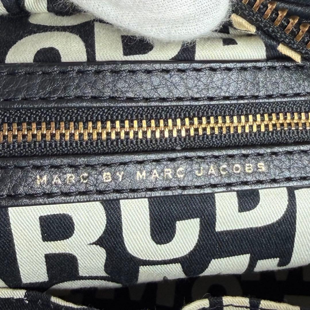 MARC BY JACOBS ハンドバッグ ホーボー レザー Y2K ブラック