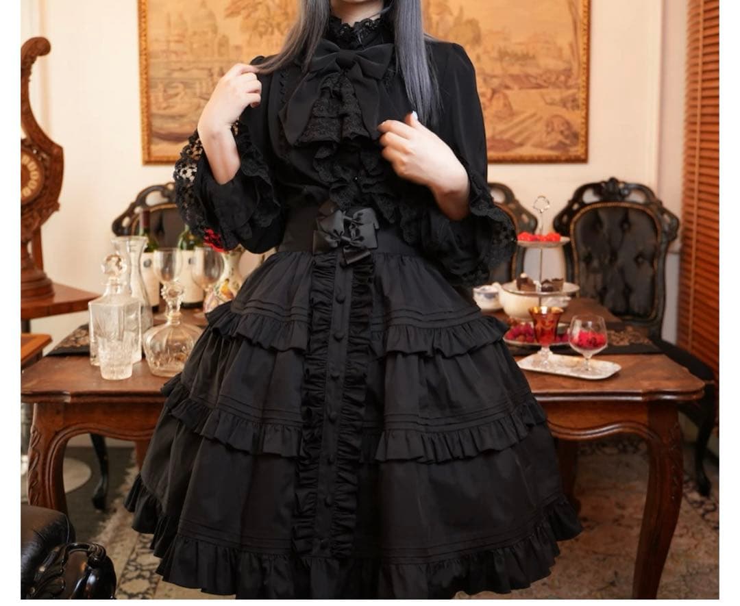 アンドロミオ　ゴシック　セットアップ　ブラック