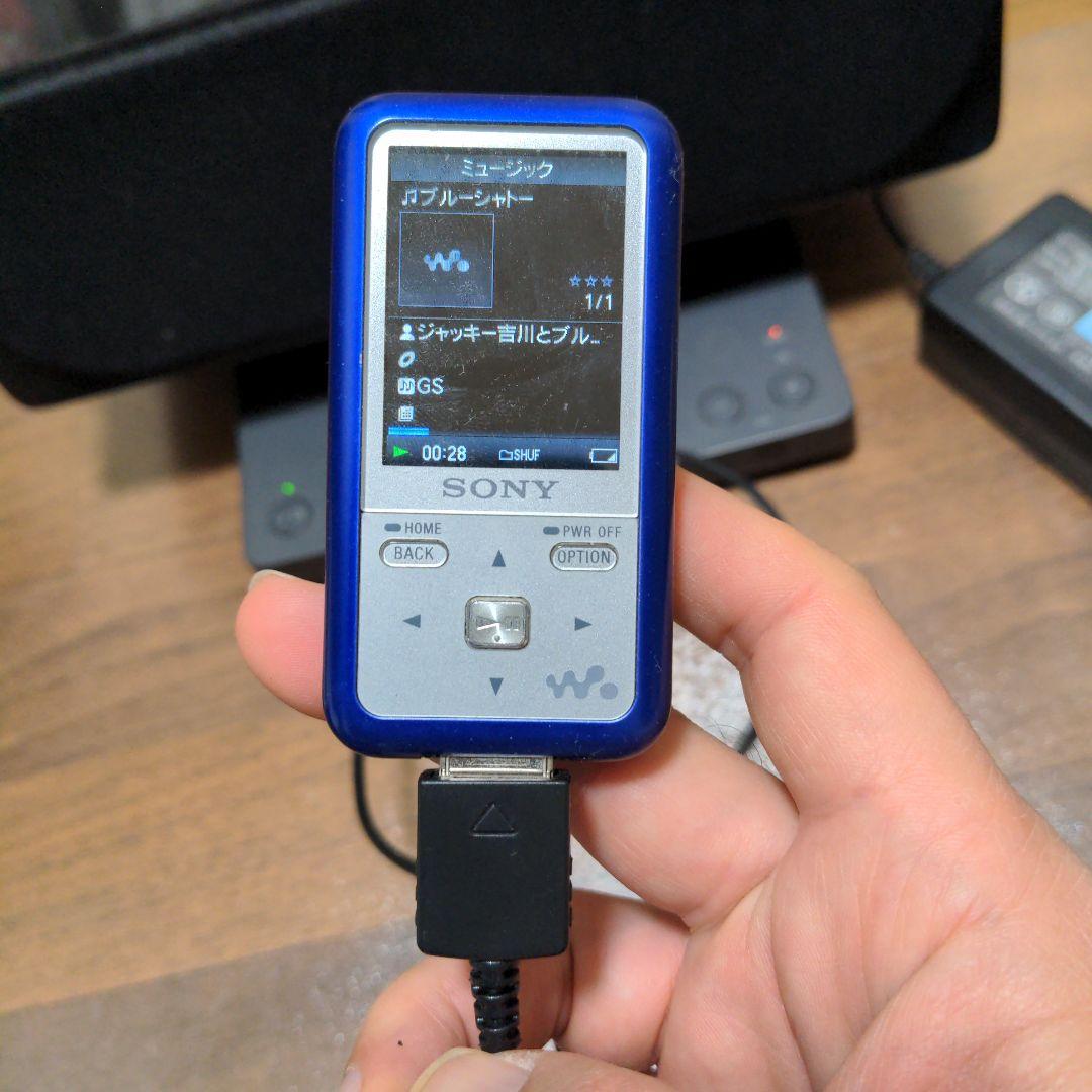 SONY ウォークマン（NW-S718F）＆純正専用ドックスピーカー セット