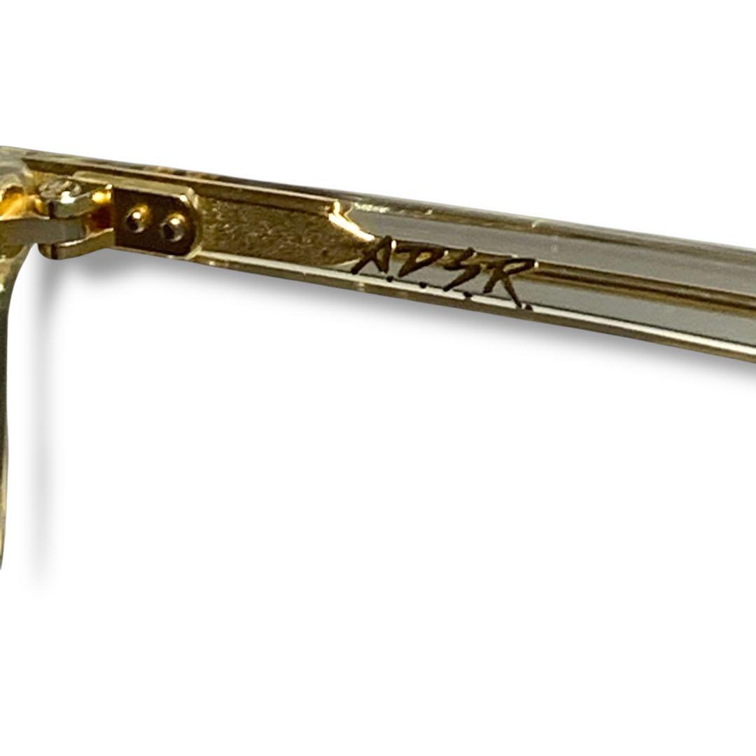 美品　A.D.S.R サングラス SATCHMO サッチモ　03 ゴールド　金具