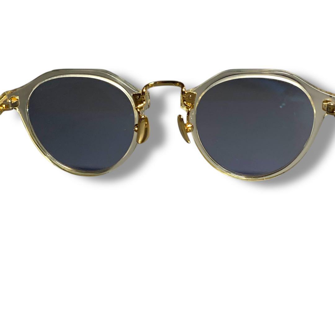 美品　A.D.S.R サングラス SATCHMO サッチモ　03 ゴールド　金具