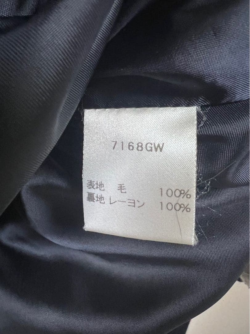 Grenfell Sport ネイビー　ウール ピーコート