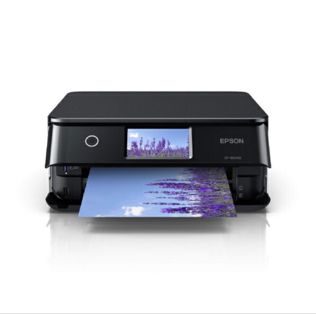 新品未使用　エプソン　EP-887AB インクジェットプリンター 本体　ブラック