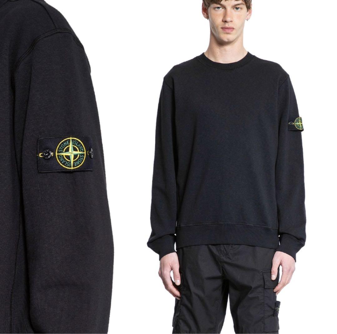 STONE ブラックトレーナー スウェット XL 激安 早い者勝ち！