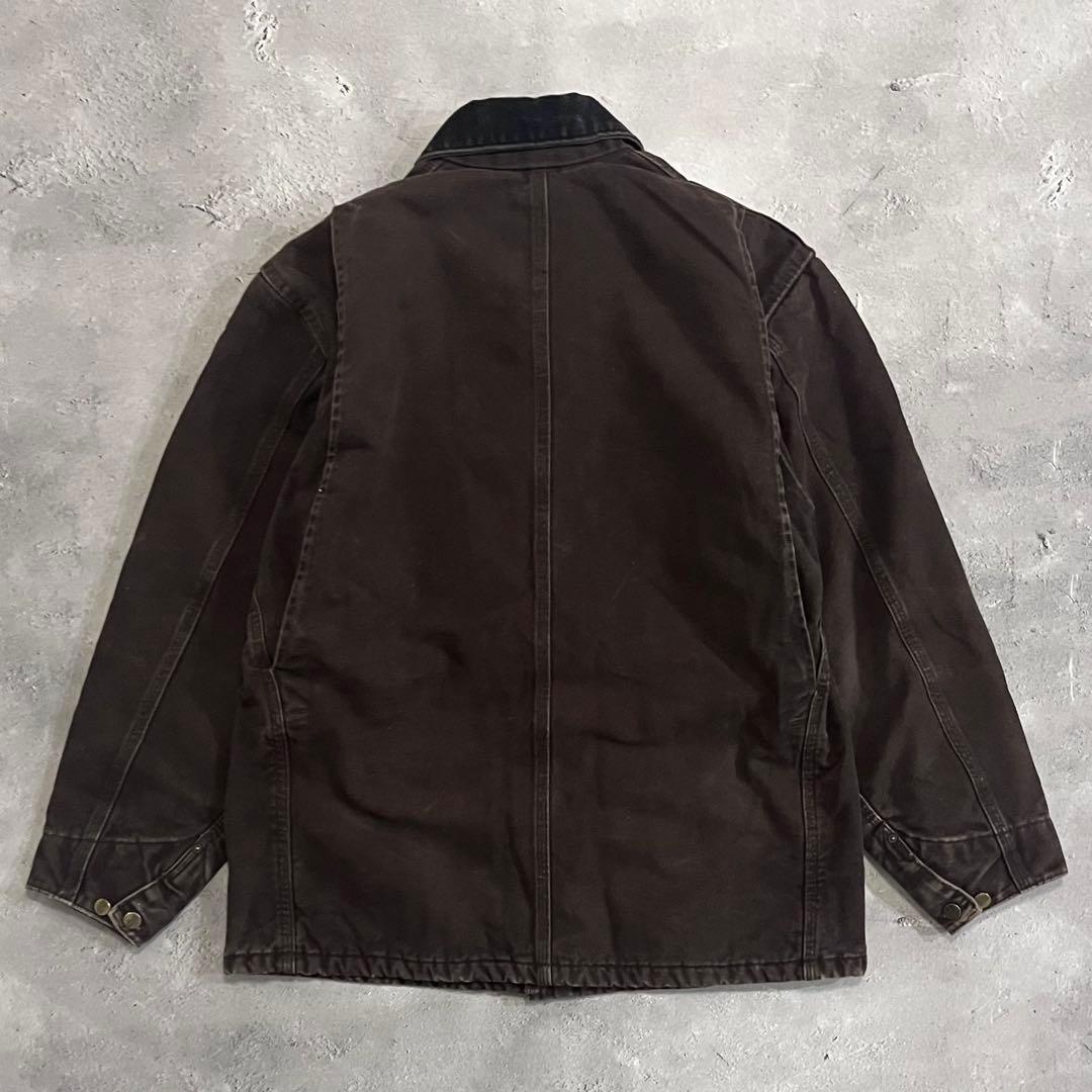 OVY大藤勇矢着用 カーハート ミシガンチョアコート ブラウン ダックジャケット