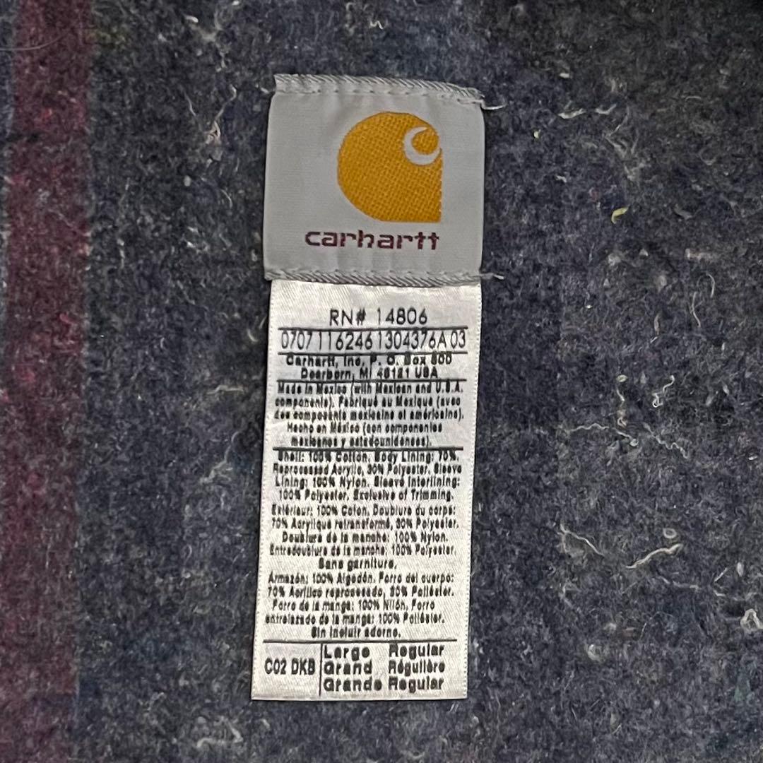 OVY大藤勇矢着用 カーハート ミシガンチョアコート ブラウン ダックジャケット